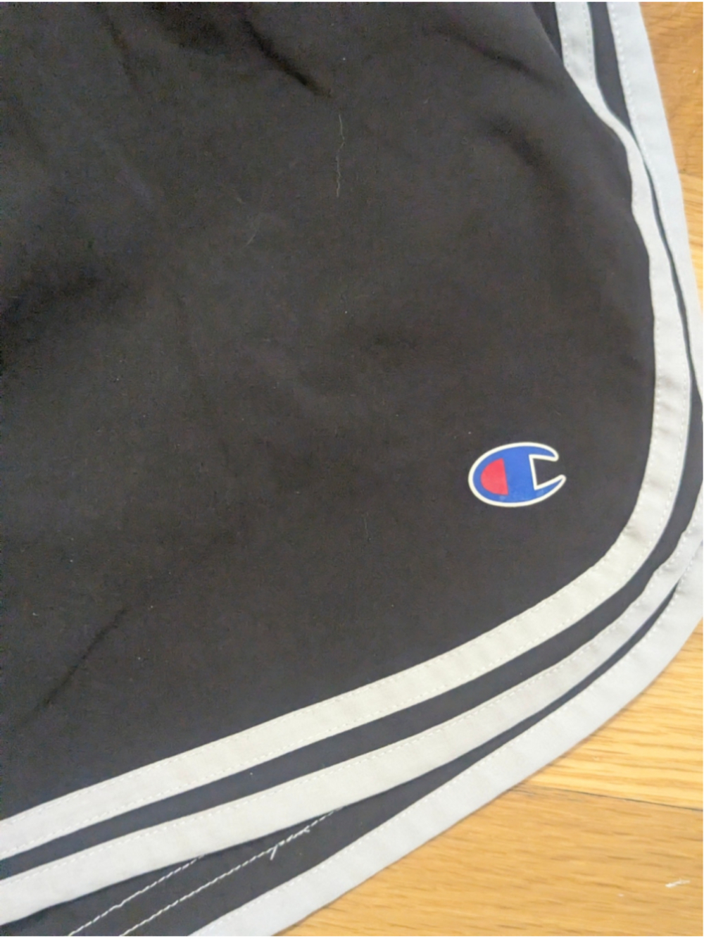 Champion Black Athletic Shorts Medium - Picture 6 of 11